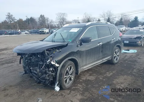2017 Nissan Rogue Sl from USA, damaged, VIN 5N1AT2MT3HC761784